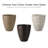 Polyethylene Newport Garden Planter-1432603130