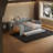 88.5" Full Size Upholstered Bed Daybed with Storage & Trundle - Velvet-1188013682