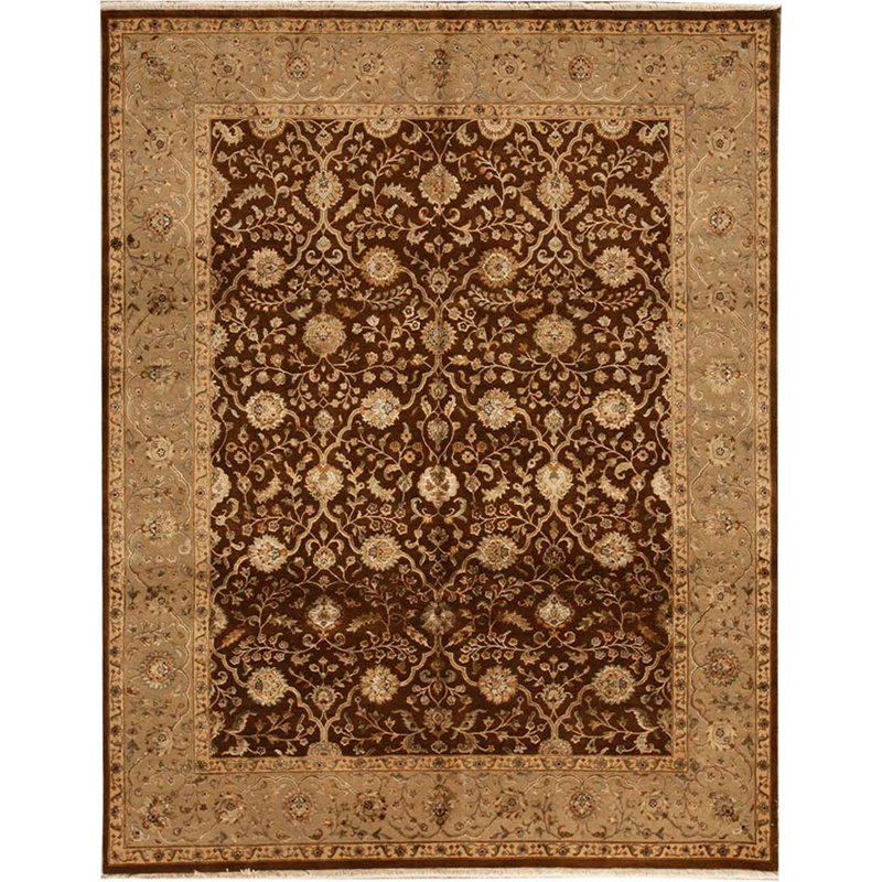Chantel Oriental Area Rug in Brown/Green