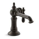 Artifacts® Single Hole Bathroom Faucet with Drain Assembly
