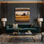 «Farm Rope Border», art mural sur toile brun-1541522190