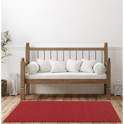  Tapis rouge piment 3 pi x 5 pi Brentwood Jasmine