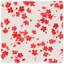 Couvre-lit matelassé Red Cherry Blossom toutes tailles-126083158
