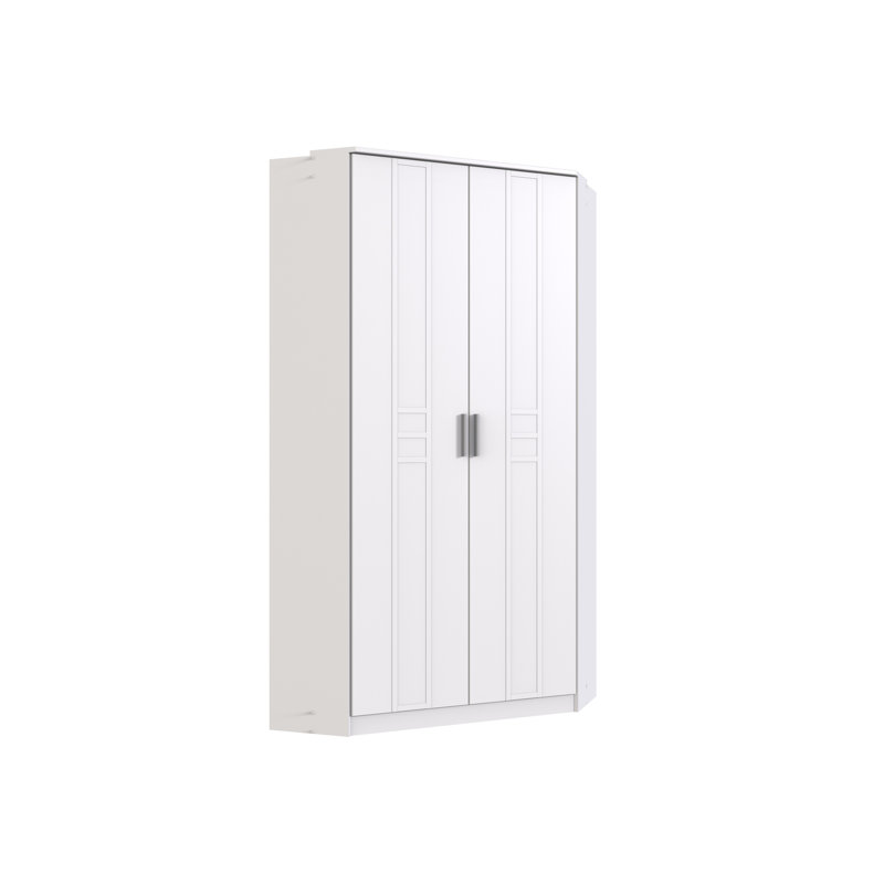 Alveda 2 Door Manufactured Wood Wardrobe