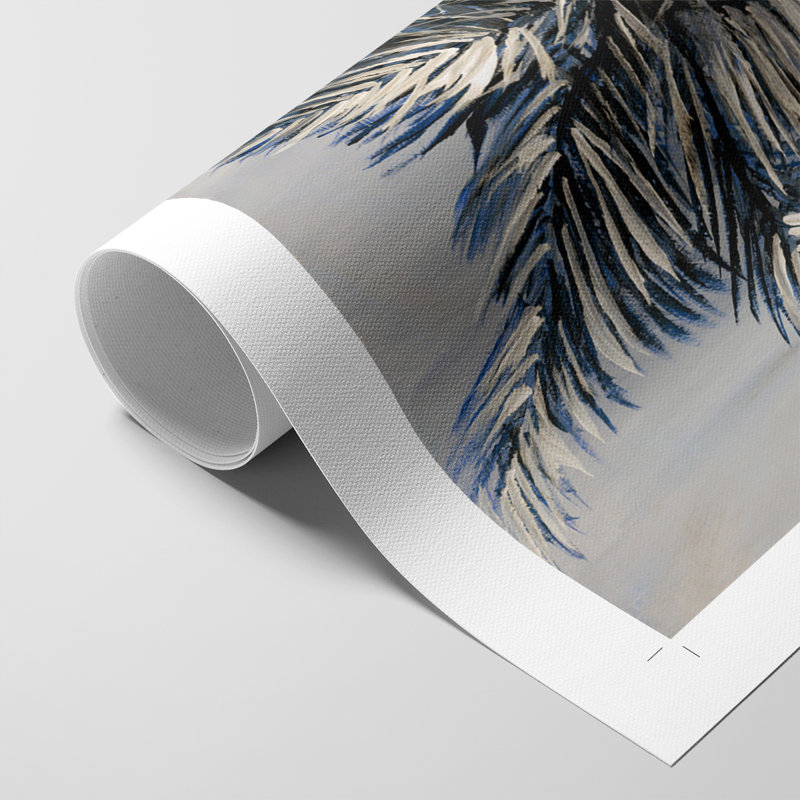 Palm Magic Evening II - Impression sur toile seulement - NON CADRE, H 36 po x l 24 po