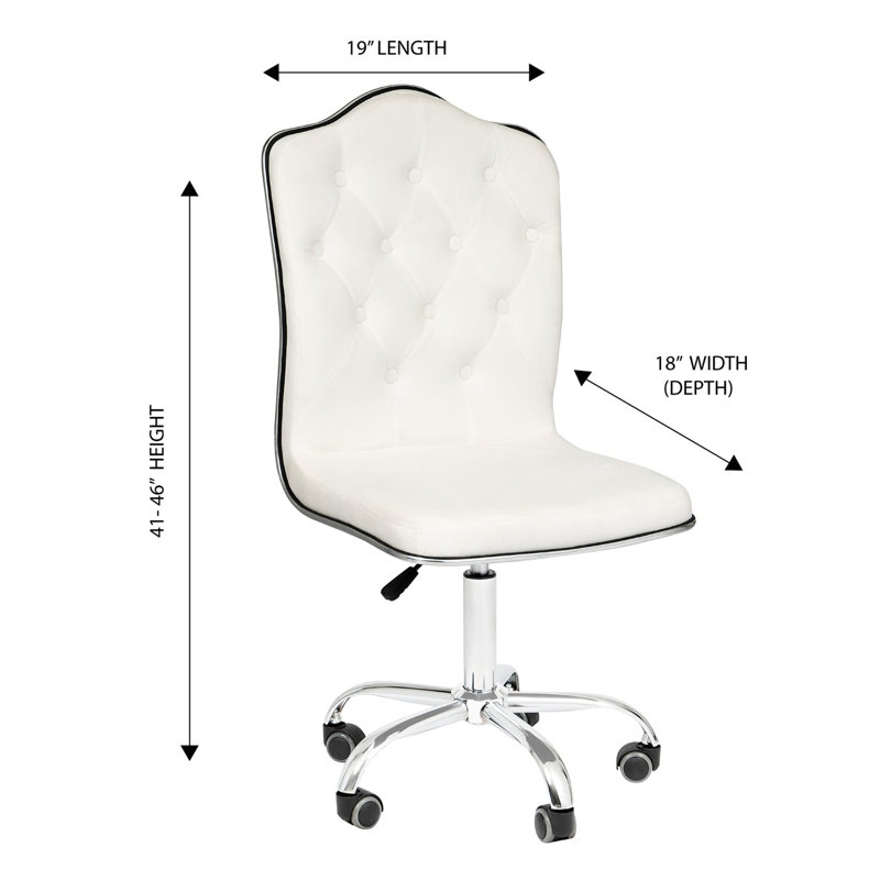 Fauteuil de coiffeuse Royal, White