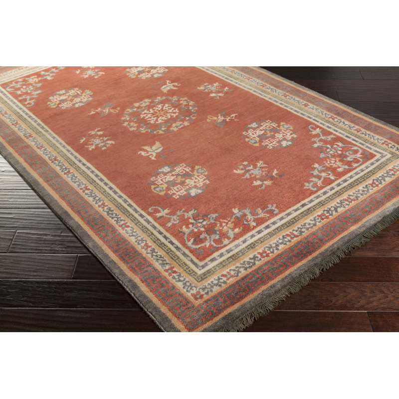 Miroir Wool Oriental Indoor Rug, Rectangle 8' x 11'