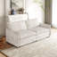Velours côtelé beige - Mobilier de salon 2 places