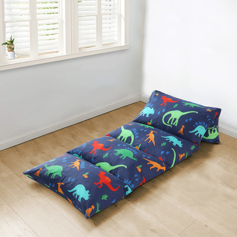 Cotton Bean Bag Chair & Lounger, 87" H x 32" W x 7" D