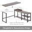 Bohannon L-Shaped Metal Base Computer Desk-1058814454