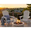 Ensemble de 2 chaises Adirondack pliantes en bois massif pour terrasse, cour, porche, jardin et terrasse avec accoudoirs larges-1189774968-1206467600