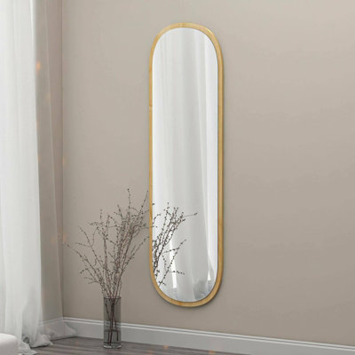 Magnum mirror, 120cm x 40cm, in white