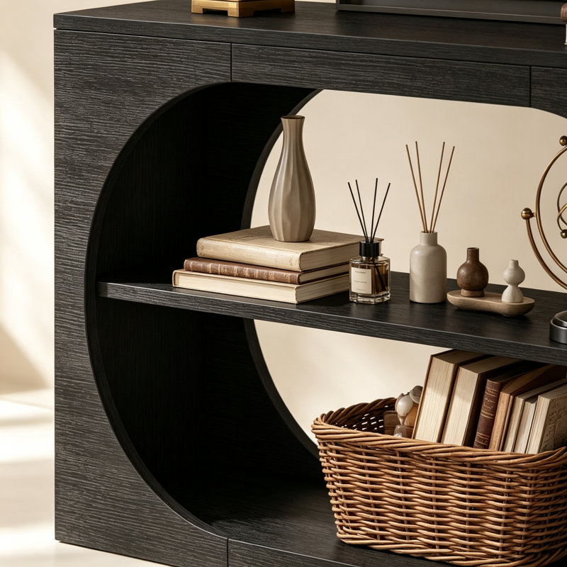 Console Nordic, H 31,5 po x l 39,4 po x P 11,8 po