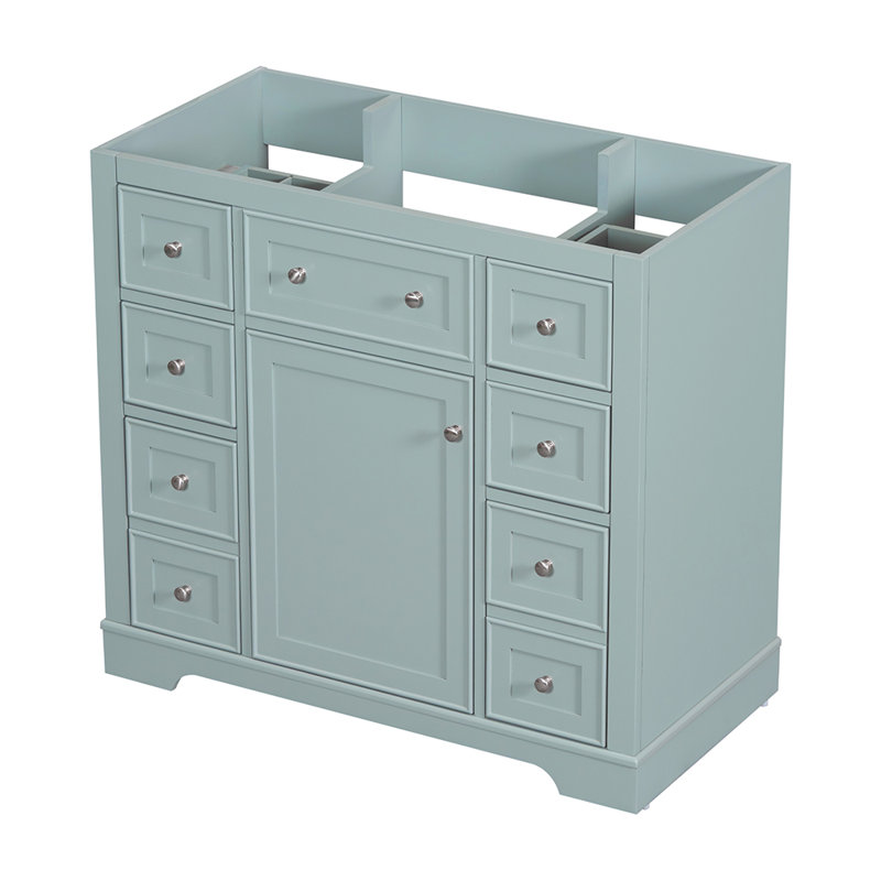 Base de meuble-lavabo simple Muriah, Vert