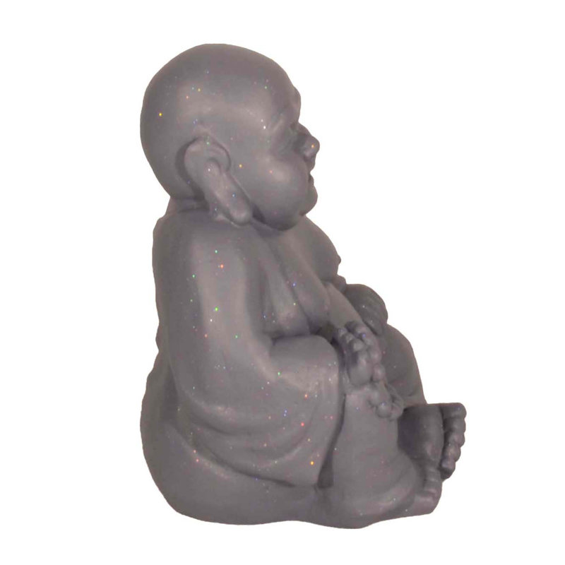 Carlucci Weather Resistant Garden Statue, Grey Shimmer