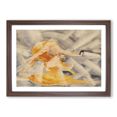 Two Female Acrobats by Charles Demuth - Picture Frame Painting