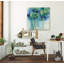 Birch in Blues - Reproduction d'art sur papier-33365019-35560134