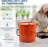 10-Gallon Fryer Grease Bucket with Top Pour Opening, High-Temp Oil Storage Caddy with Sealing Ring, Filter Bag & Dual Handles, Orange-129417737-129417743-129417744