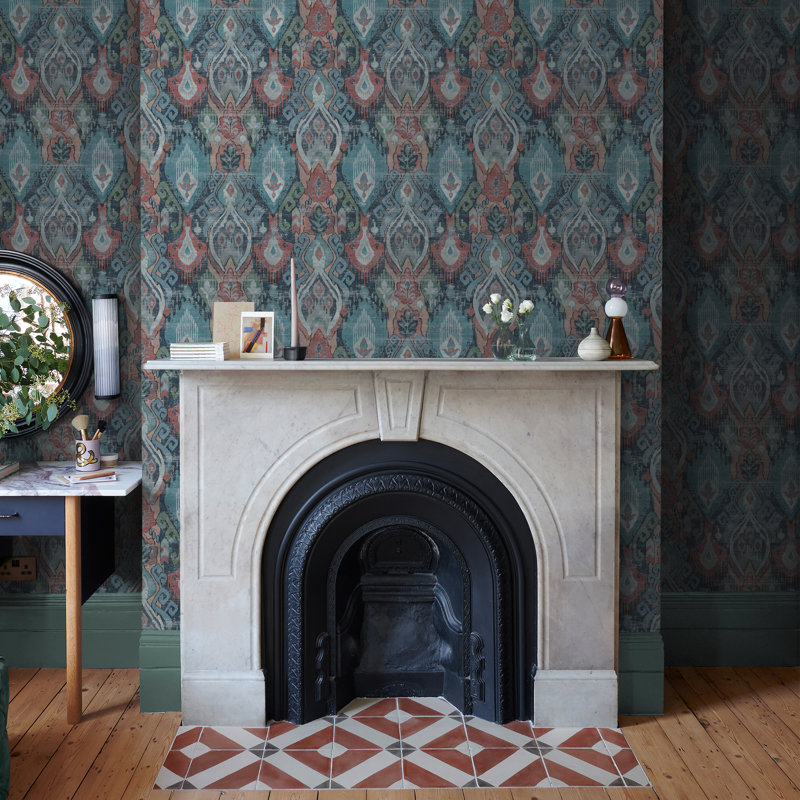 Daraee Tapestry Blue Wallpaper