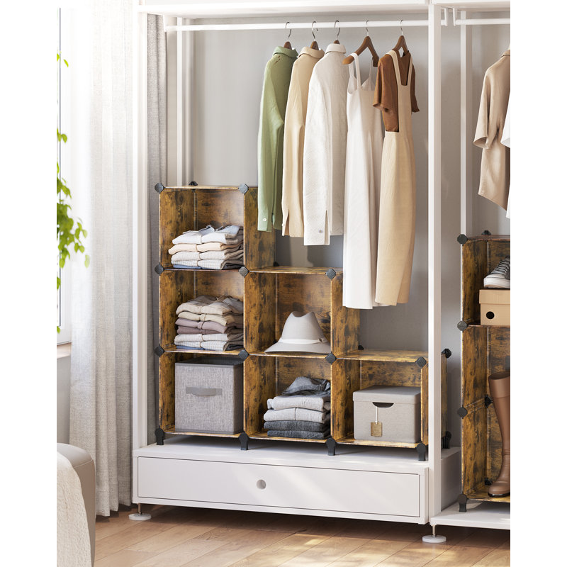 6 Pair Stackable Shoe Storage Cabinet