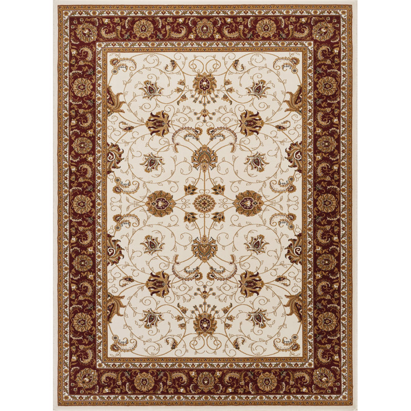 Tapis ivoire - 5 pi 3 po X 7 pi 3 po, Rectangle 5'3" x 7'3"