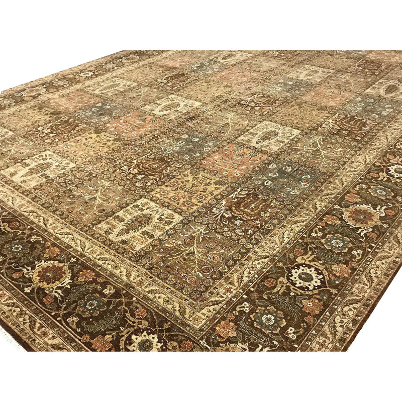Tapis multicolore de haute qualité noué à la main