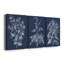 Foliage Chintz I - Toile tendue avec châssis sur mesure - 3 pièces-1522013987