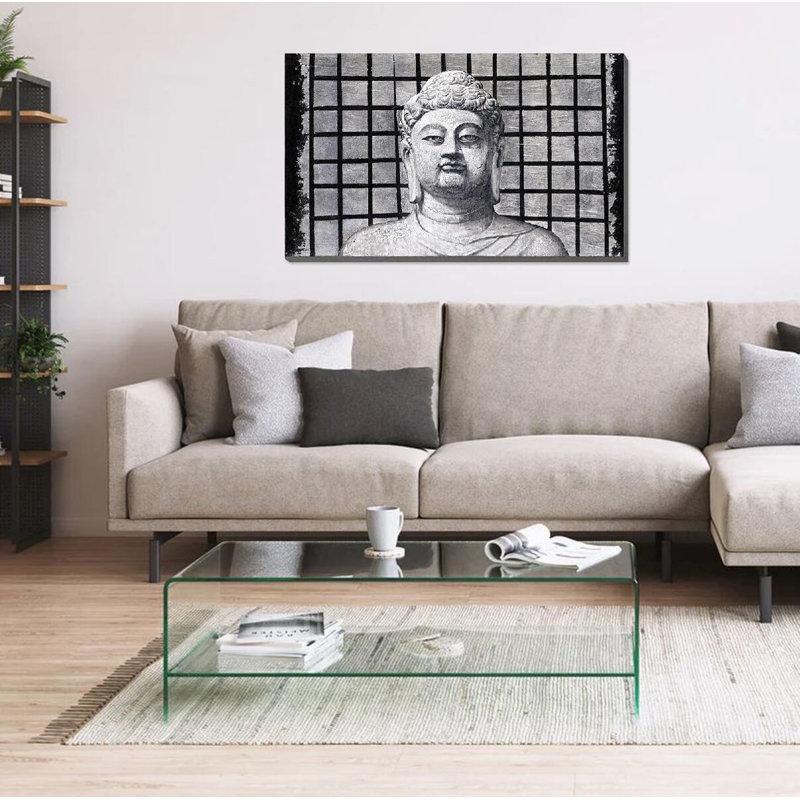 Bouddha peint à 50%