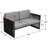 7-Person Patio Conversation Sets With Coffee Table-123819549