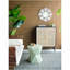 Table d'appoint décorative 19 x 19 x 20 po Capiz