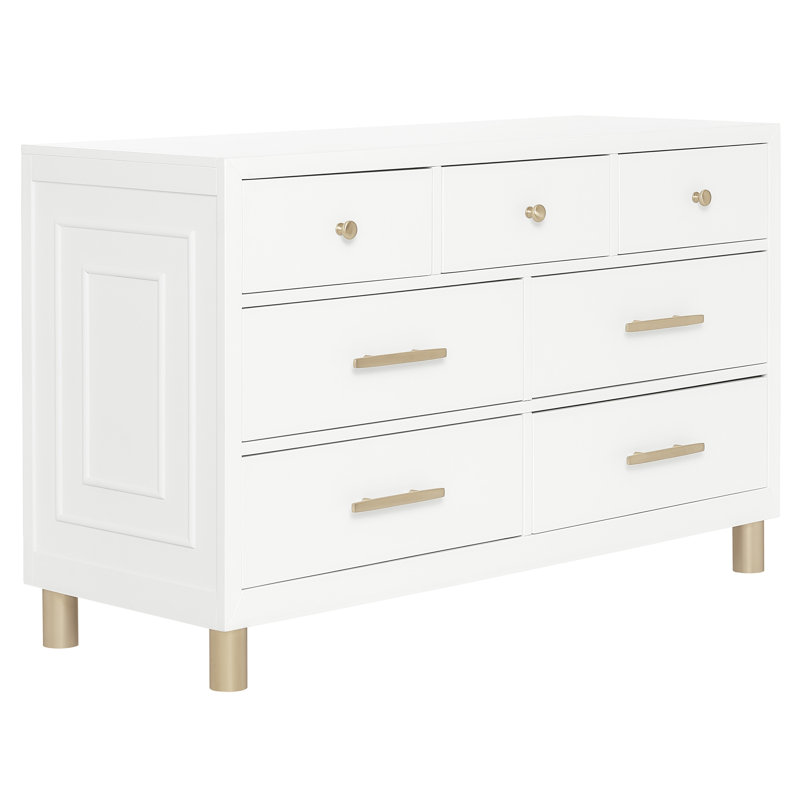 Kids 7 - Drawer Dresser, White