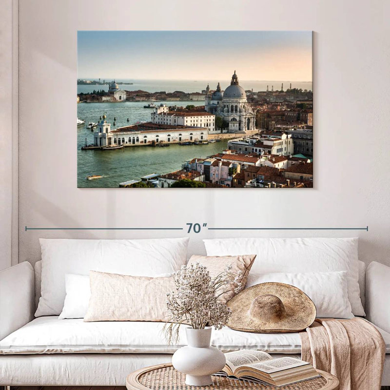 Nicci Calm Day à Venise, H 32 po x l 48 po
