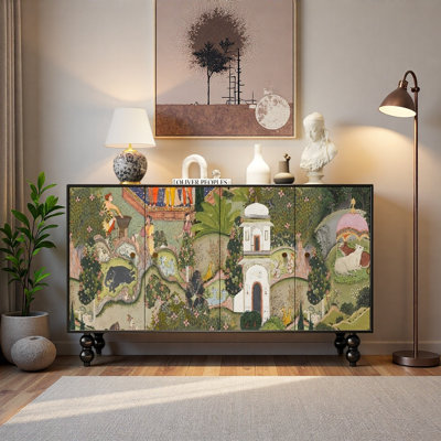 French Retro Minimalist Style Sideboard