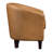 Slaven Faux Leather Barrel Chair-1511704352