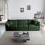 Canapé modulaire surdimensionné en forme de L avec repose-pieds réversible Free Combination Comfy Upholstery-1224594910
