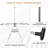 Plastic and Stainless Steel Foldable Gullwing Drying Rack
