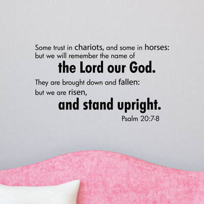 Text & Numbers Wall Decal