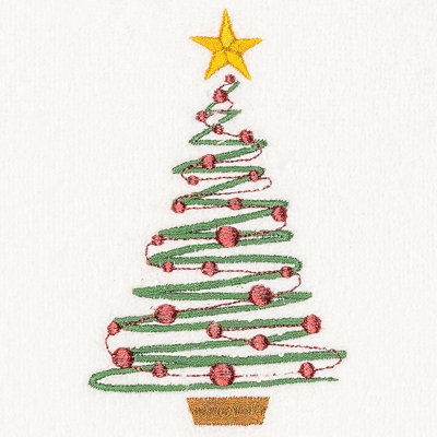 Débarbouillette en coton turc brodée Luxury Christmas