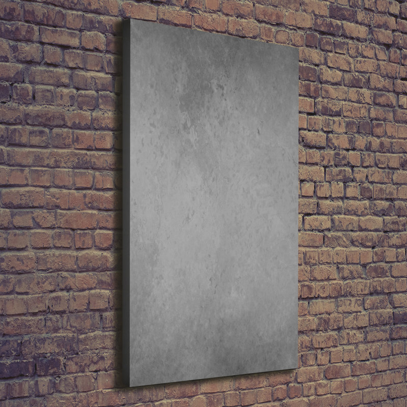 Concrete Background - Wrapped Canvas Print