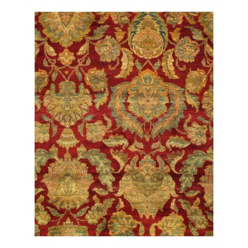 Oriental Area Rug in Red
