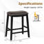 Tabouret de comptoir 26 po Jeko-1906635857-1906635870