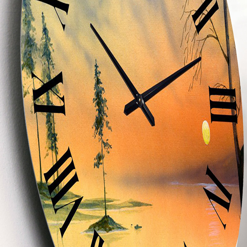 Horloge murale Lakehouse, Petit