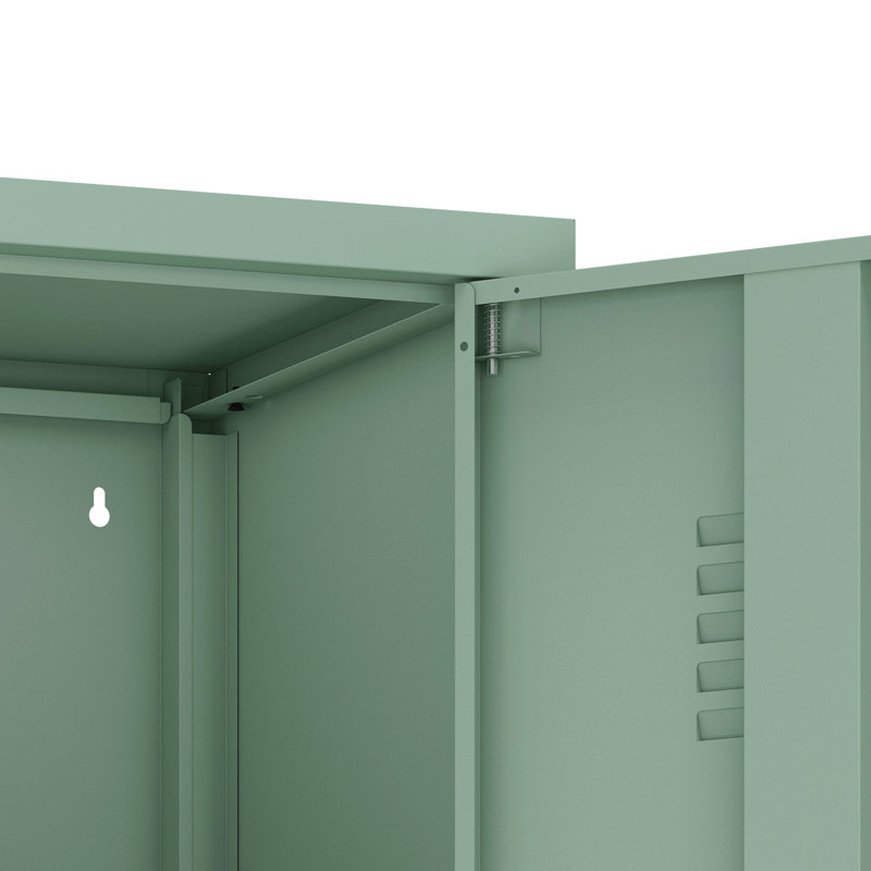 Armoire de rangement pour bureau personnel, Vert sauge