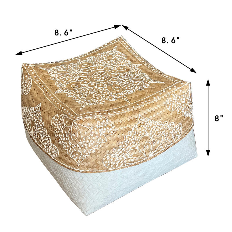 Bamboo Metal General Basket Set