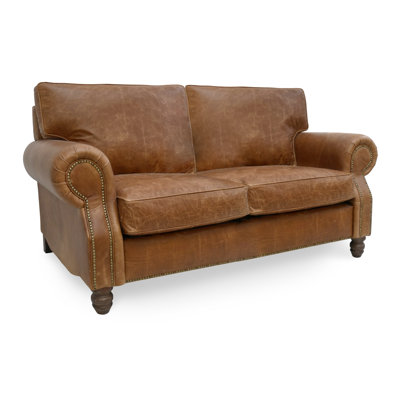 Dumisani 3 Seater Full Grain Leather Sofa