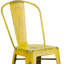 Commercial Grade Distressed Metal Indoor-Outdoor Counter Height Stool with Back-1728823599-1728823597