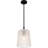 Alkis 1-Light Matte Black Mini Pendant