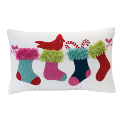 Polyester Lumbar Rectangular Pillow Cover & Insert