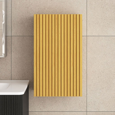 24 Inch Plywood Wall-Mounted Bathroom Cabinet