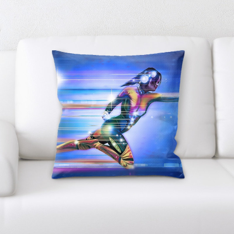 Microsuede Throw Pillow